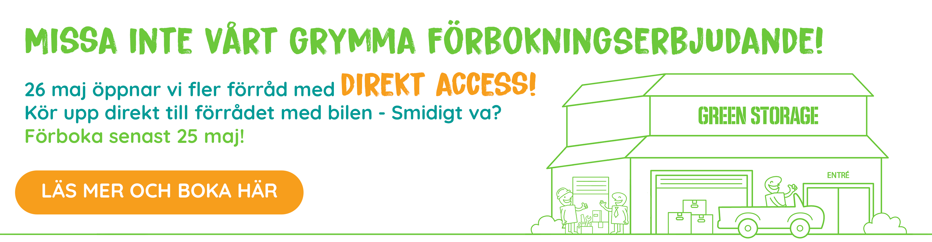 Boka direktaccess